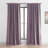 Iohannes Vintage Textured Faux Dupioni Rod Pocket Silk Blackout Curtains - Single Panel Drapes-1642994172-1699217502