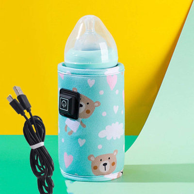 Water Bottle Usb Bottle Warmer Portable Milk Warmer Constant Warmth Milk Bag  The Bottle Heating Thermal Insulation Set Weapon