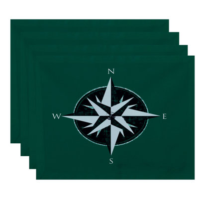 Hancock Polyester Geometric Rectangle Placemat