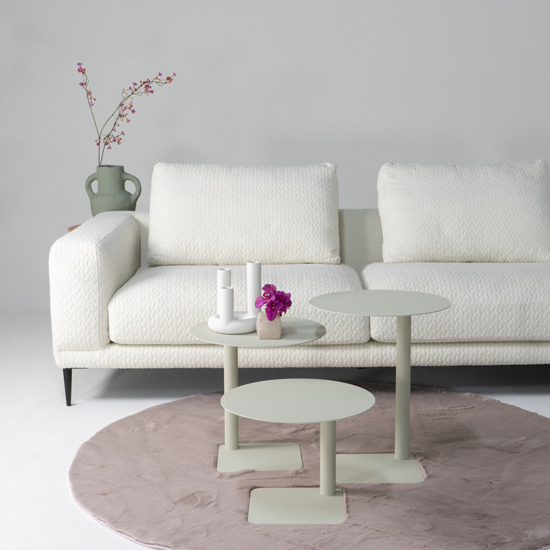 SUNNY Pedestal End Table