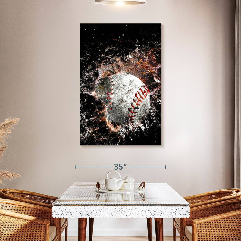 Sireci Baseball Triumph, 48" H x 32" W
