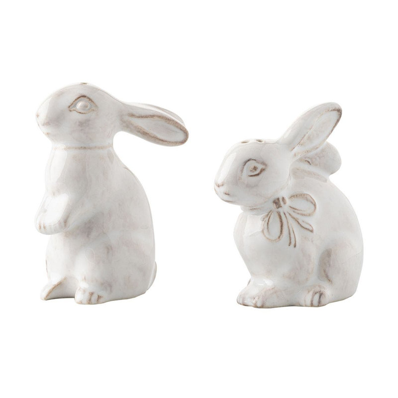 Clever Creatures Bunny Salt and Pepper 2 - Piece Set