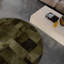 Art Hide X Sasha Biskoff Cowhide Geometric Area Rug in Green-1331339499