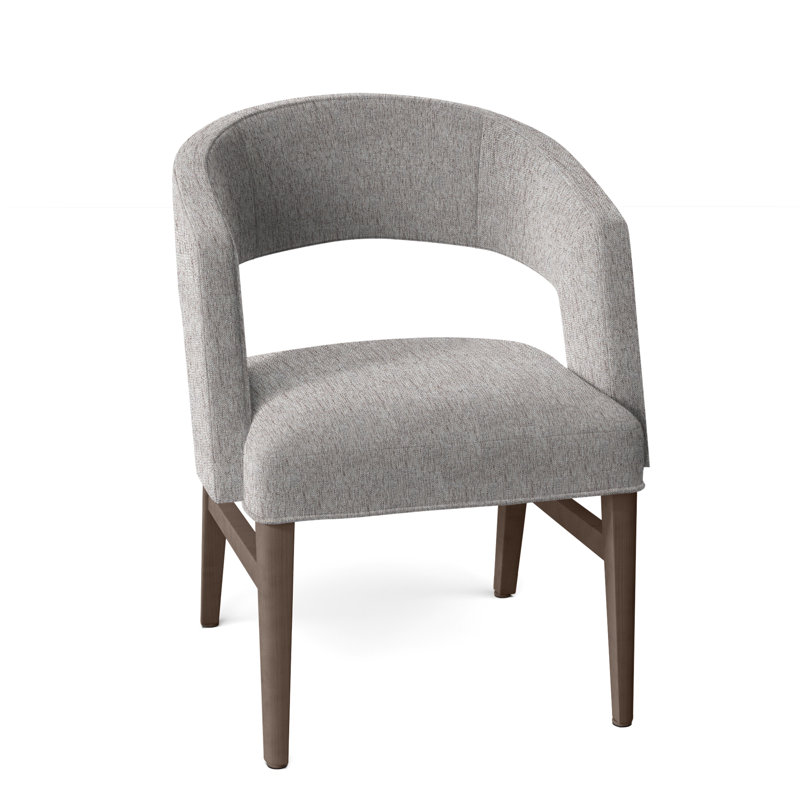 Chaise avec accoudoirs Bryant, Anthracite, 9508 fumée