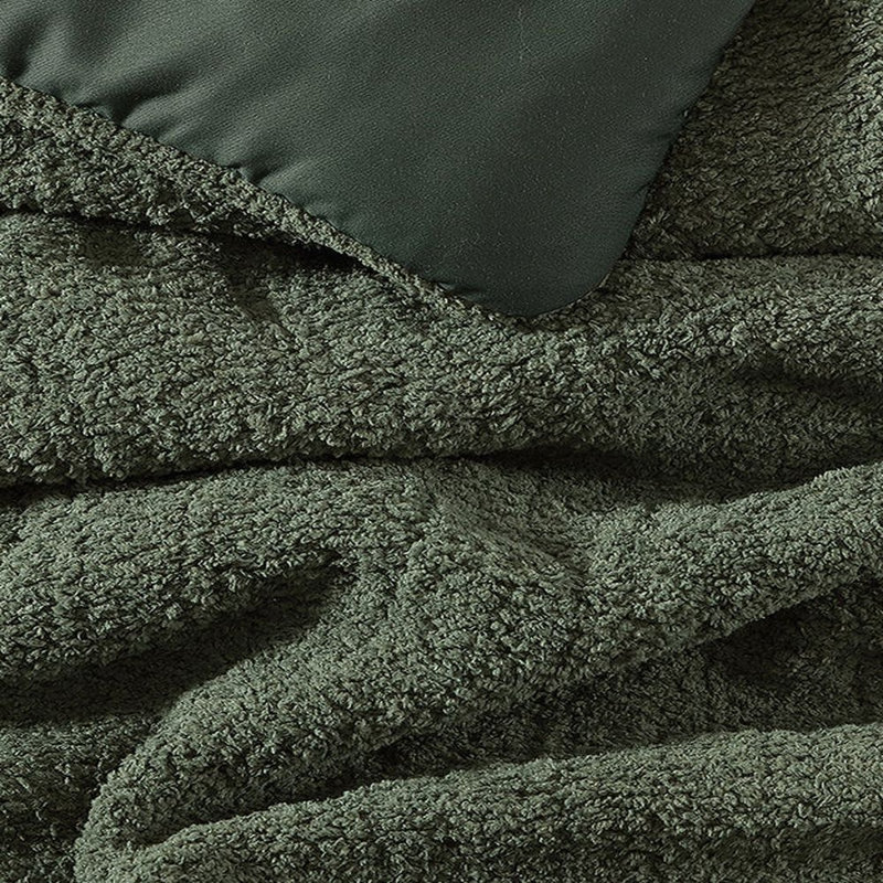 Snug Comforter, Full Comforter, Moss