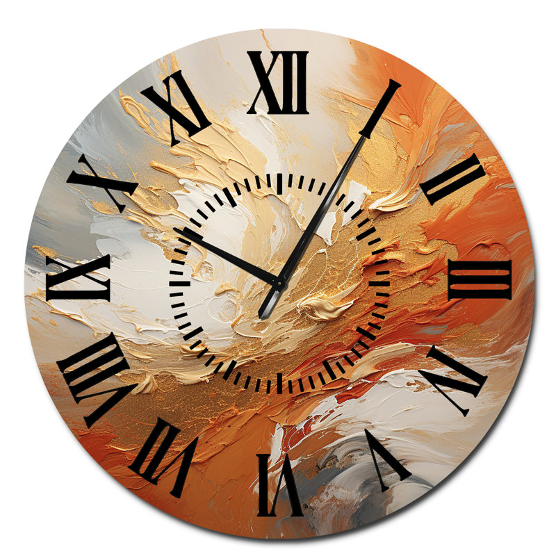 Horloge murale Golden Golden Surge, Surdimensionné