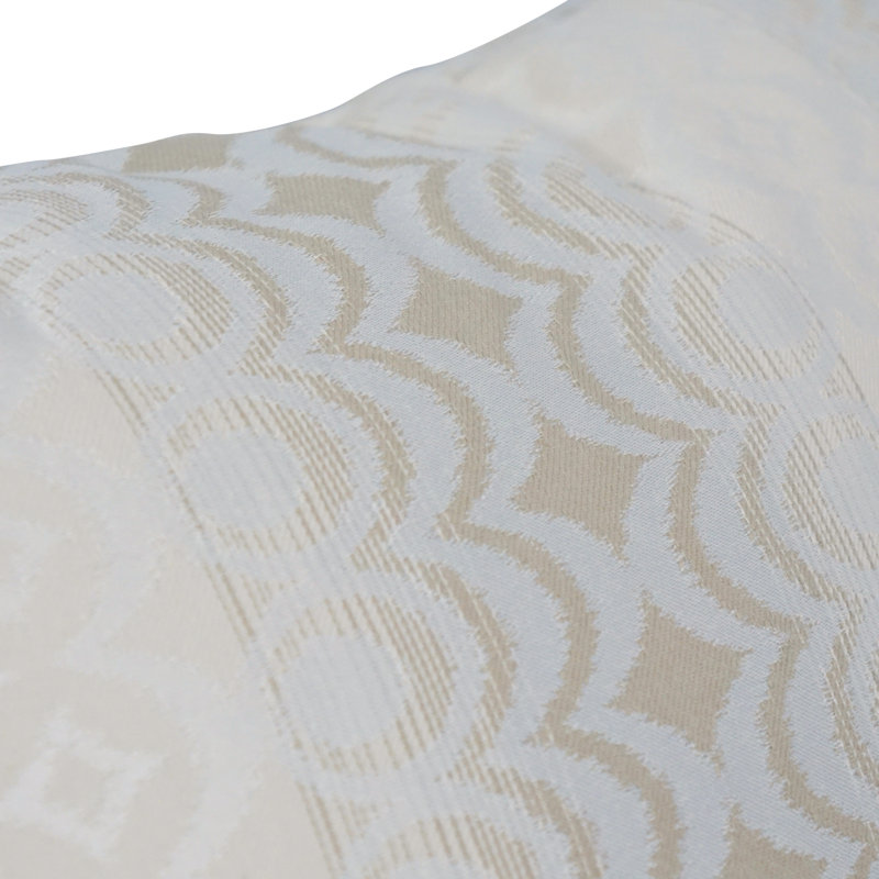 Ensemble de 2 coussins décoratifs en jacquard 31_17 pouces, Torero Dune