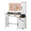 Modern Makeup Vanity Desk With 3-colour Led Mirror And Motion Sensor-1253499559
