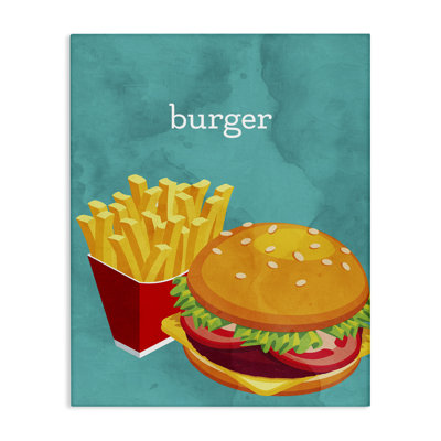 «Satisfiant Burger & Fries», conception de Kim Allen