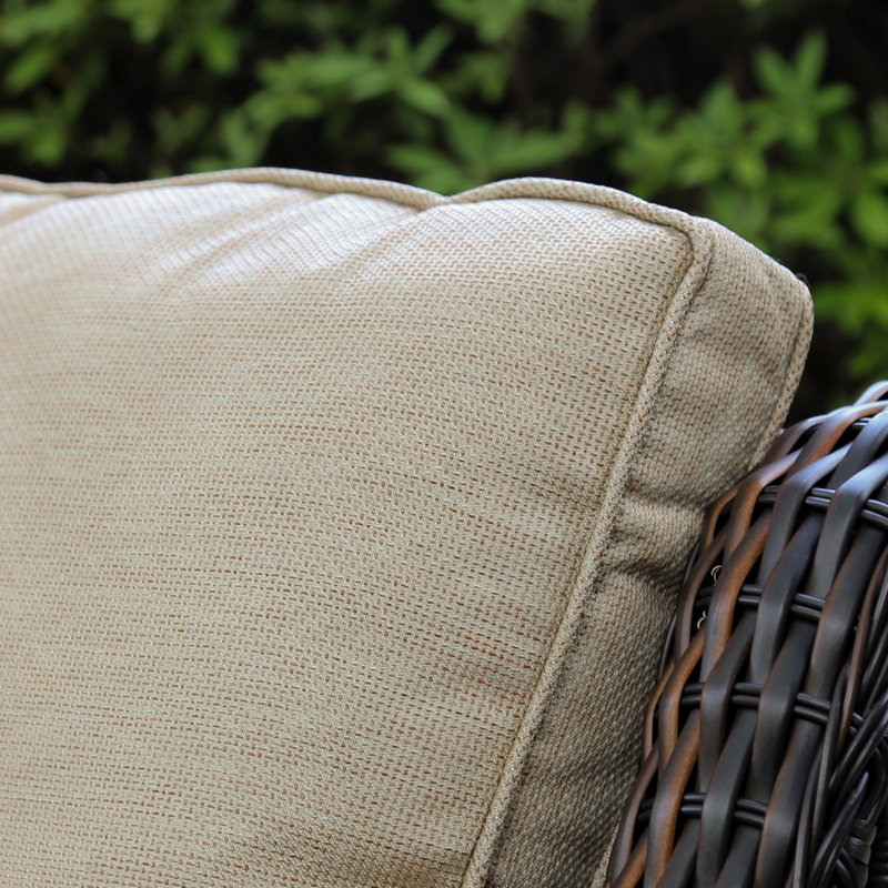 Outdoor 4'' Seat / Back Cushion, Shale