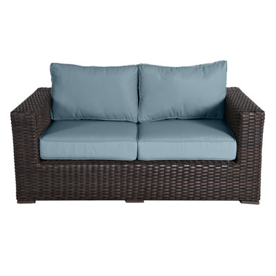 Woodham 65'' Wide Loveseat with Cushions