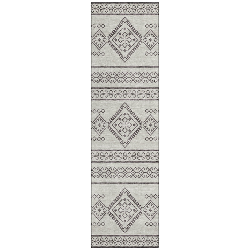 Celeski Washable Southwestern Indoor / Outdoor Rug, Runner 2'3" x 7'6"