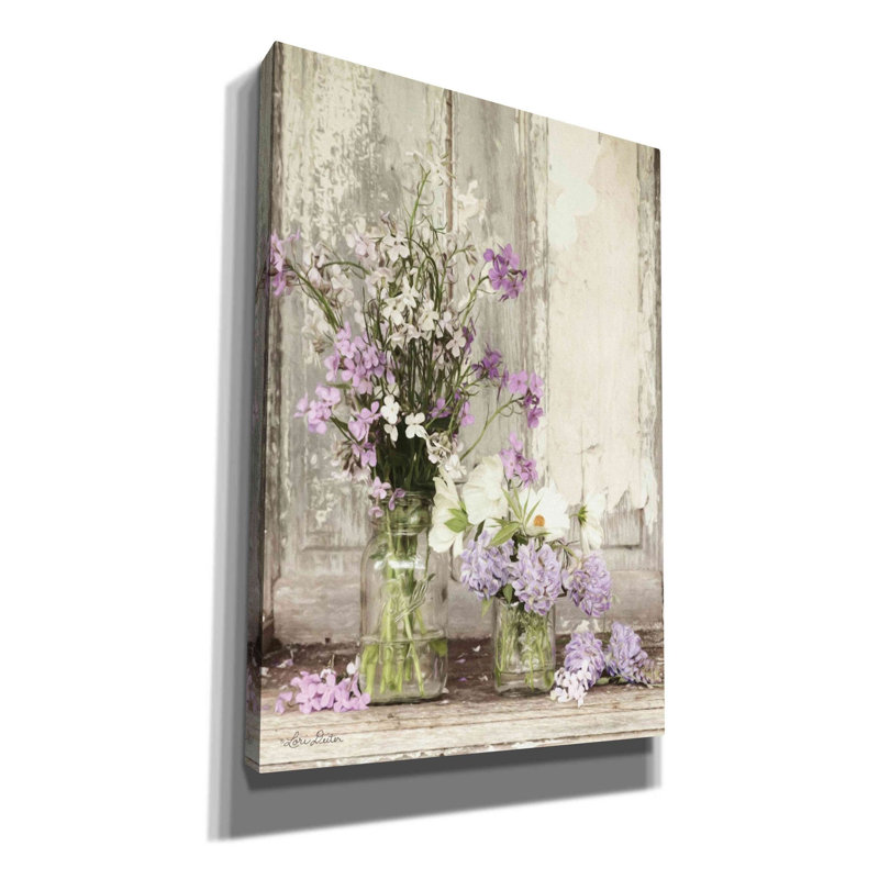 «Ordinaire beauté» par Lori Deiter, art mural sur toile, H 26 po x l 18 po x P 0,75 po