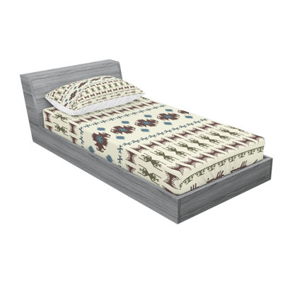 Microfiber Ikat Sheet Set