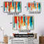 Cynthie - ensemble d'art abstrait mural-108313051-108313059