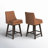 Aleksy Swivel Upholstered Counter Stool with Solid Wood Frame-87939658-87939663