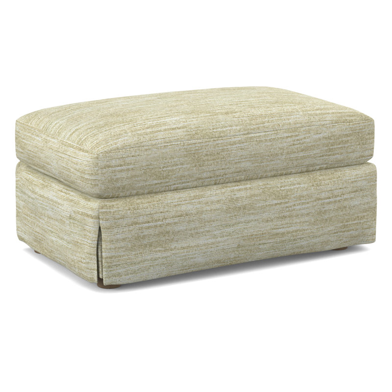 Upholstered Ottoman, Weathered Gray, 61391-88