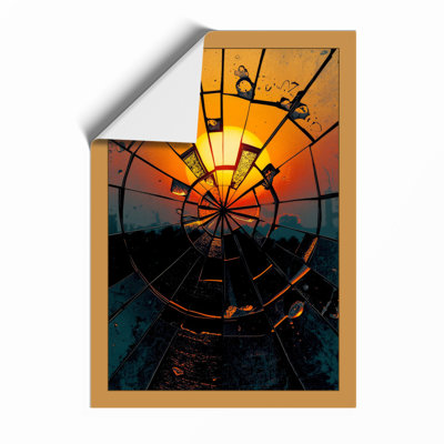 Balloon At Dawn Modern - Print