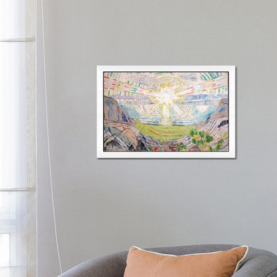 The Sun, 1916 #2 by Edvard Munch - Print on Canvas