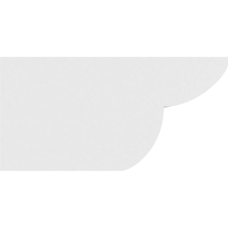 5"W x 10"H x 20"L Standard Crestline Architectural Grade PVC Rafter Tail, 10"H x 5"W x 20"D