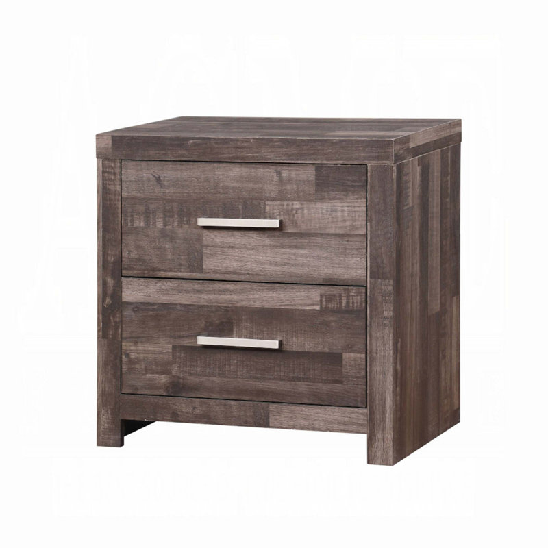 Table de chevet 2 tiroirs