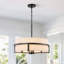Bazilijus 4 - Light Dimmable Drum Chandelier-133394383