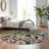 Premium Machine Washable Prisco Black Rug