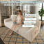 Canapé 71 po pour salon avec mousse à mémoire de forme profonde, canapé-lit confortable pour petits espaces, chambre à coucher, appartement, sans assemblage requis, blanc-130132443