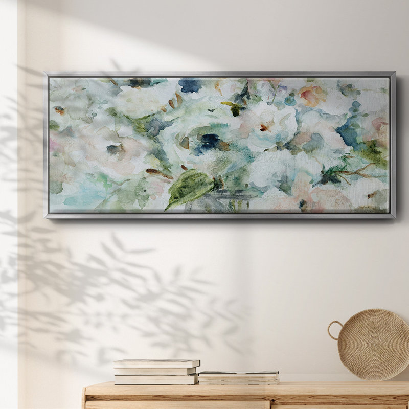 «Blooming Softly», toile encadrée
