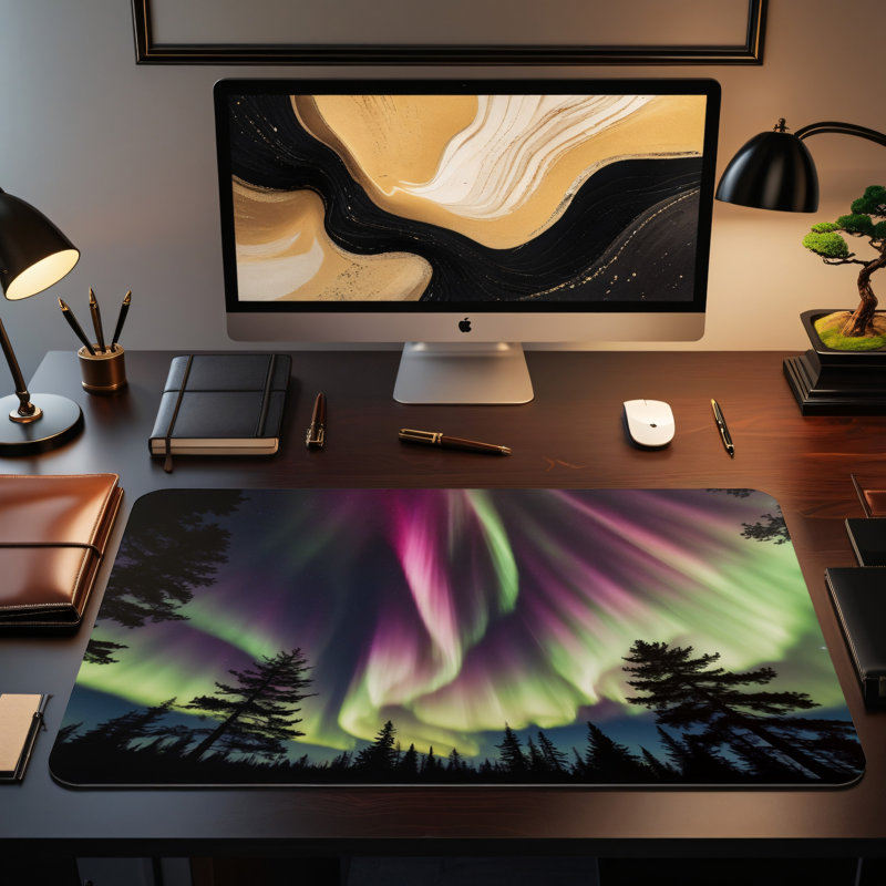 Polyester Desk Pad, 23.6x13.8
