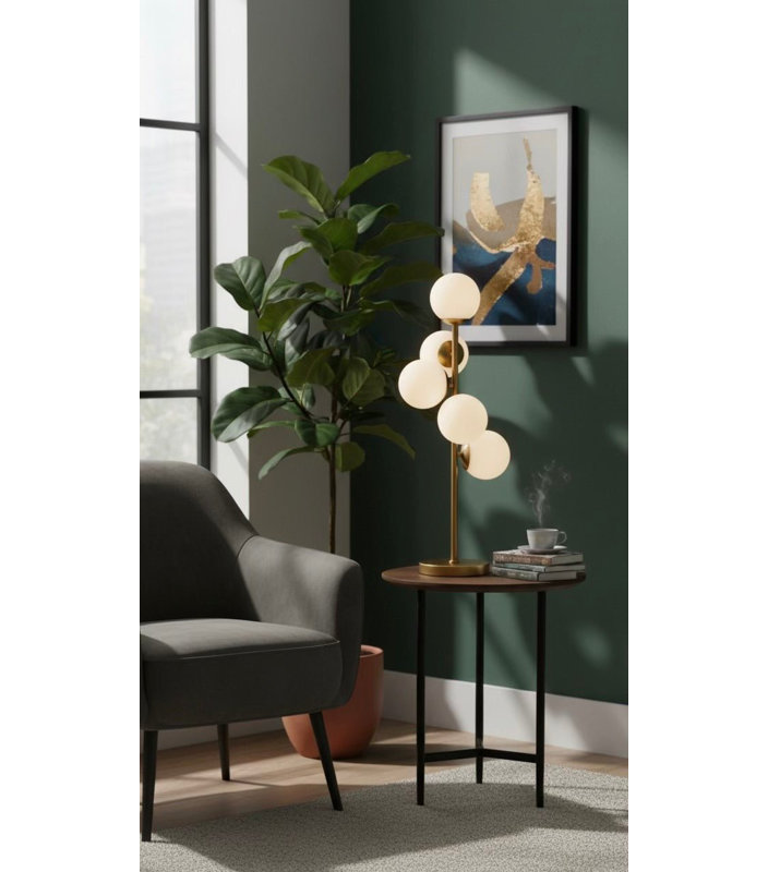 Orion 5-Globe Staggered Table Lamp
