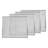 Aluminum Mesh Grease Filters For Ducted Range Hoods 11.81" X 14.33" X 0.37" Compatible With Broan 30" Allure Series Range Hoods  (4-Pack)