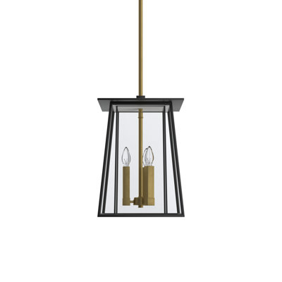 Cognac 3-Light Geometric Pendant