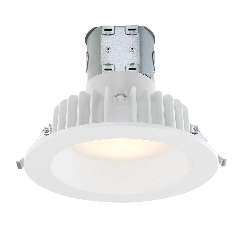 Ditto 6'' Dimmable Air-Tight IC Rated Standard Recessed Lighting Kit, 910, 4000K