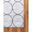 Tapis contemporain Clidy couleur galet clair-671471170