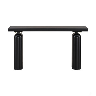 Elegant Acacia Veneer Console Table – Contemporary Design with Maximum Stability