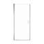 Porte de douche pivotante semi-encadrée 86 cm (L) x 183 cm (H), verre trempé SGCC 6 mm-126704978