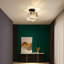 DELIPOP Rectangular Modern 17CM Crystal Flush Mount