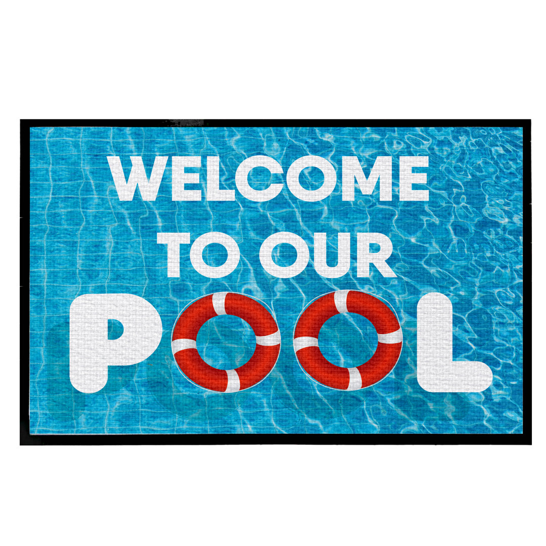 Non-Slip Indoor Doormat East Urban Home