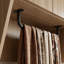 Armoire de base + armoire murale | Design sans poignée et support en métal