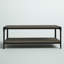 Table basse bicolore avec tablette de rangement inférieure Feickert-40490208