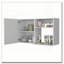 Armoire murale blanche 2