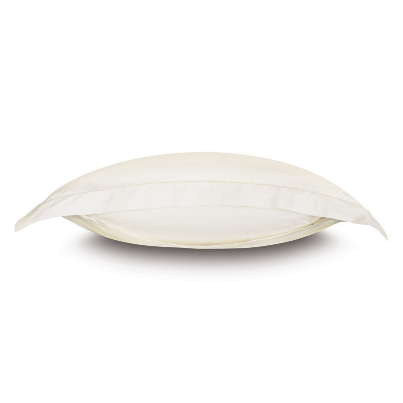 Gianna Cotton Pillow Sham, Queen, Ivory