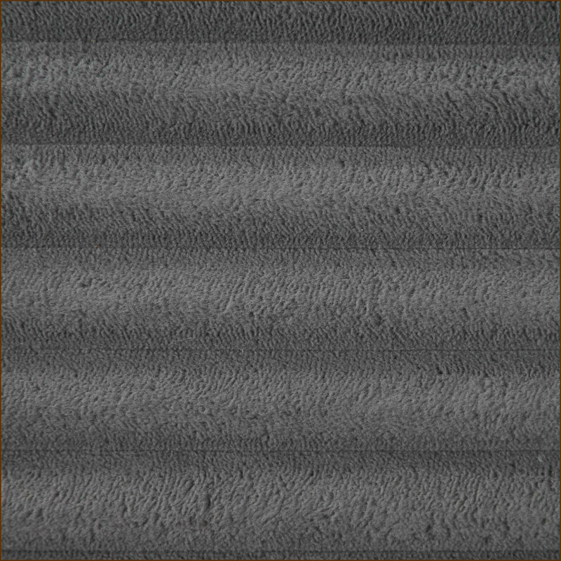 Canapé modulaire en velours côtelé gris anthracite modulaire pour le salon | Gris anthracite | Velours côtelé