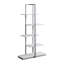 Bibliothèque, bibliothèque, étagère, 5 niveaux, h 60 po, bureau, chambre à coucher