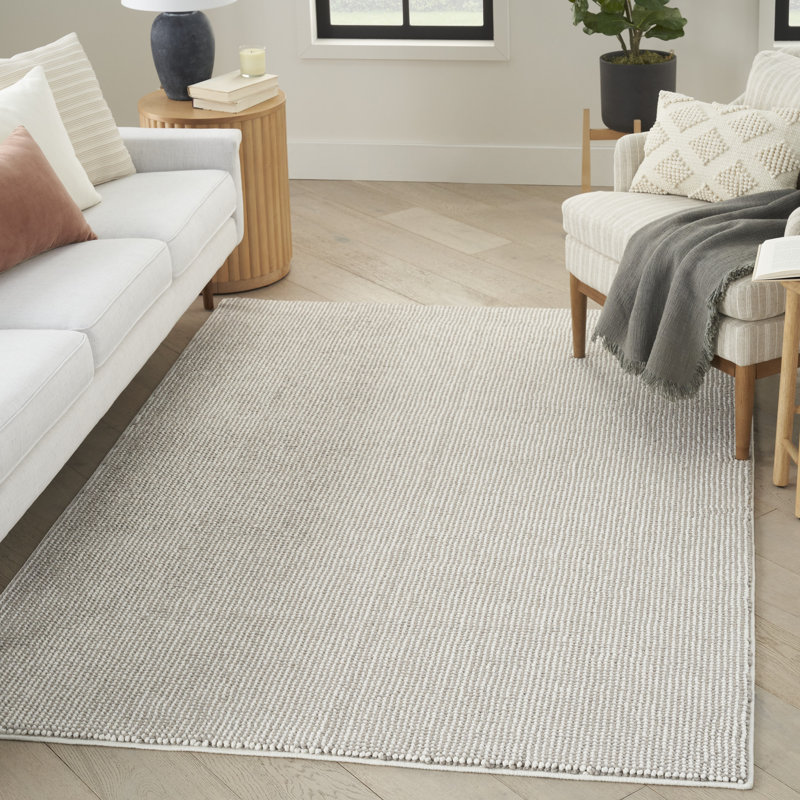 Tapis Bagby, Ivoire / Moka, Rectangle 6 pi x 9 pi