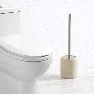 QL DESIGN Plastic Toilet Brush And Holder