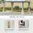 Gazebo Sidewall Set With Panels, Hooks And C-Rings