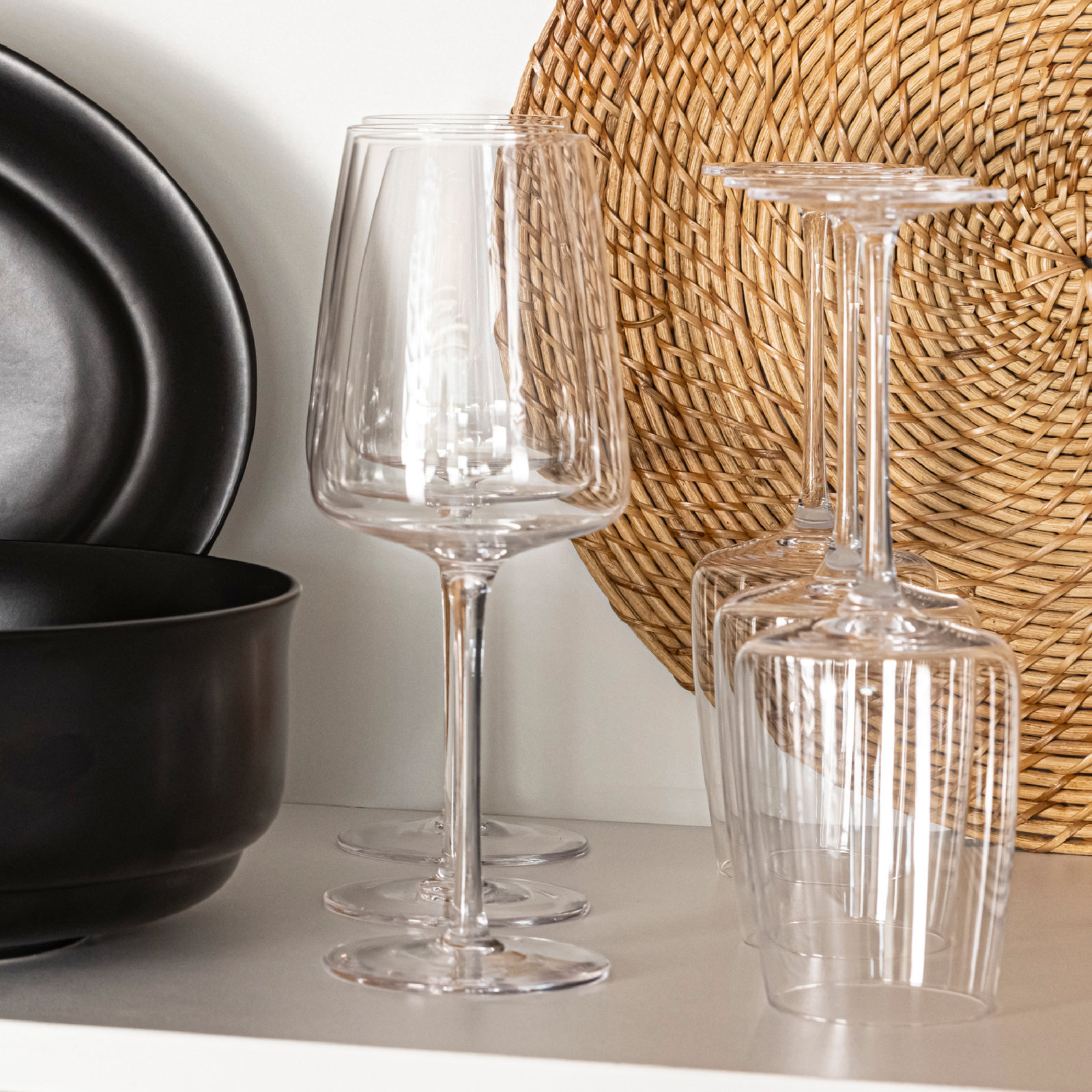 Handmade Red Wine Glass, 18 oz.