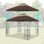 Auvent de remplacement pour abri de jardin extérieur-112604809